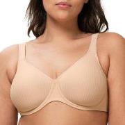 Triumph BH Modern Soft Cotton Underwire Bra Beige C 80 Dam