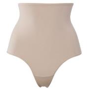 Trofe Shaping High Waist Thong Trosor Beige Small Dam