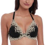 Wacoal BH Embrace Lace Plunge Underwire Bra Svart C 80 Dam