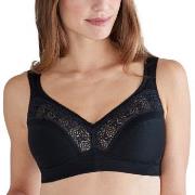 Swegmark BH Cotton Star Soft Bra Svart bomull C 85 Dam