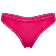 Calvin Klein Trosor Bottoms Up Refresh Thong Chock Rosa polyamid Small...