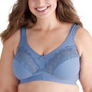 Swegmark BH Treasure Soft Bra Blå bomull B 90 Dam