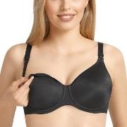 Anita BH Microfiber Underwire Nursing Bra Svart F 75 Dam