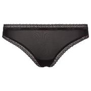 Calvin Klein Trosor Bottoms Up Refresh Thong Svart polyamid Large Dam