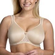 Miss Mary Smooth Lacy T-shirt Bra BH Beige C 95 Dam