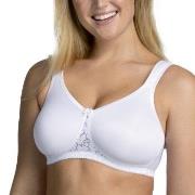 Miss Mary Smooth Lacy Moulded Soft Bra BH Vit B 80 Dam