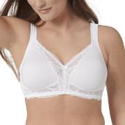 Triumph BH Modern Lace Cotton Soft Bra Vit B 80 Dam