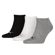 Puma Strumpor 3P Sneaker Socks Svart/Grå Strl 35/38