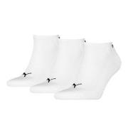 Puma Strumpor 3P Cushioned Ankle Sock Vit Strl 35/38