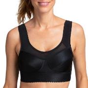 Miss Mary Cotton Simplex Soft Bra BH Svart B 80 Dam