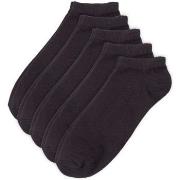 Pierre Robert Strumpor 5P Low Cut Socks Svart Strl 41/45