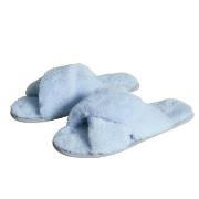 Calida Home Hub Slippers Ljusblå polyester Small Dam