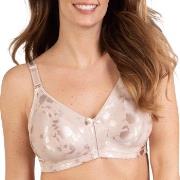 NATURANA BH Heritage Minimizer Soft Bra Floral Beige polyamid C 80 Dam