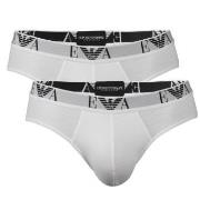 Armani Stretch Cotton Briefs Kalsonger 2P Vit bomull X-Large Herr