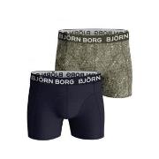 Björn Borg Kalsonger 2P Cotton Stretch Shorts 2112 Grön bomull X-Large...