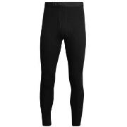 Dovre Long Johns Svart bomull Medium Herr