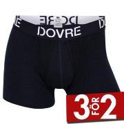 Dovre Kalsonger Wool Boxer With Fly Svart merinoull 3XL Herr