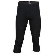 Dovre Wool Three Quarter Long Johns Svart ull Small Herr