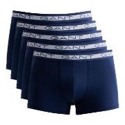 Gant Kalsonger 5P Basic Trunks Marin bomull Medium Herr