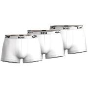 BOSS Kalsonger 3P Cotton Stretch Trunks Vit bomull X-Large Herr