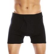 JBS Kalsonger Basic Fly Boxer Svart bomull XX-Large Herr