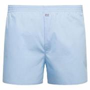 Jockey Kalsonger Woven Poplin Boxer Shorts Blå bomull Medium Herr