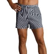 Jockey Kalsonger Woven Poplin Boxer Shorts Randig bomull Small Herr