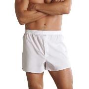 Jockey Kalsonger Woven Poplin Boxer Shorts Vit bomull Medium Herr