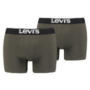 Levis Kalsonger 2P Base Boxer Khaki bomull Large Herr