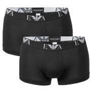 Emporio Armani Kalsonger 2P Stretch Cotton Trunk Svart bomull X-Large ...