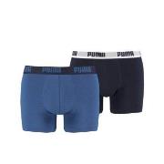 Puma Kalsonger 2P Basic Boxer Marin/Blå bomull Medium Herr