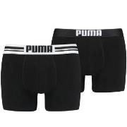 Puma Kalsonger 2P Everyday Placed Logo Boxer Svart bomull Large Herr