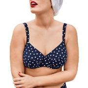 Rosa Faia Blue Dots Luna Big Cup Bikini Bra Marin F 40 Dam