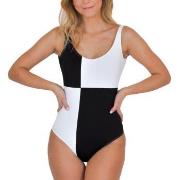 Saltabad Jackie Swimsuit Svart mönstrad polyester 40 Dam