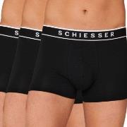 Schiesser Kalsonger 3P 95-5 Organic Cotton Rio Boxer Helsvart X-Large ...