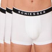 Schiesser Kalsonger 3P 95-5 Organic Cotton Rio Boxer Vit XX-Large Herr