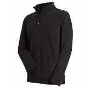 Stedman Active Fleece Half-Zip For Men Svart polyester Medium Herr