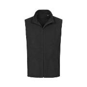 Stedman Active Fleece Vest For Men Svart polyester Small Herr