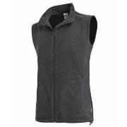 Stedman Active Fleece Vest For Men Grå polyester Large Herr