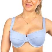 Sunseeker Rustic Sweetheart Underwire Bikini Bra Ljusblå polyamid D 44...