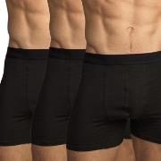 Topeco Kalsonger 3P Men Bamboo Boxer Svart Medium Herr