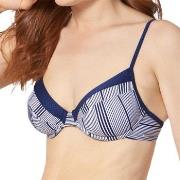 Triumph Summer Waves Underwire Bikini Bra Blå Mönstrad C 42 Dam