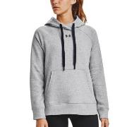 Under Armour Rival Fleece Hoodie Grå Medium Dam