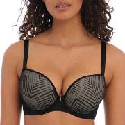 Freya BH Tailored Uw Moulded Plunge T-Shirt Bra Svart D 80 Dam