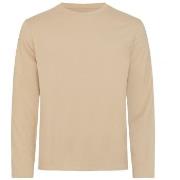 Resteröds Bamboo Long Sleeve Shirt Beige Large Herr