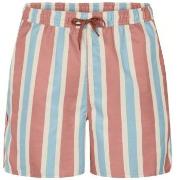 Resteröds Badbyxor Recycled Swimshorts Rosa/Blå polyester Large Herr