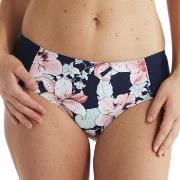 Damella Scarlett Pink Lillies Tai Bikini Brief Blå/Rosa 36 Dam