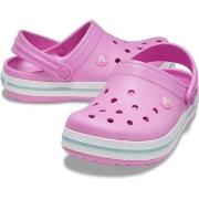 Crocs Crocband Clog Kids Mint/Rosa US J1 (EU 32-33) Barn