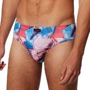 Bruno Banani Kalsonger Beach Life Brief Blå/Rosa polyester Small Herr