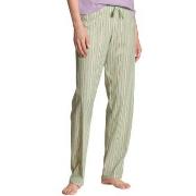 Calida Favourites Botanic Pyjama Pants Ljusgrön bomull Medium Dam